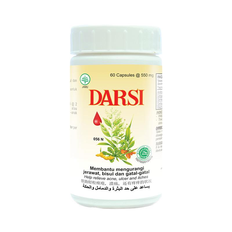 Jual Borobudur Herbal Darsi Obat 60 Kapsul Online Agustus 2020