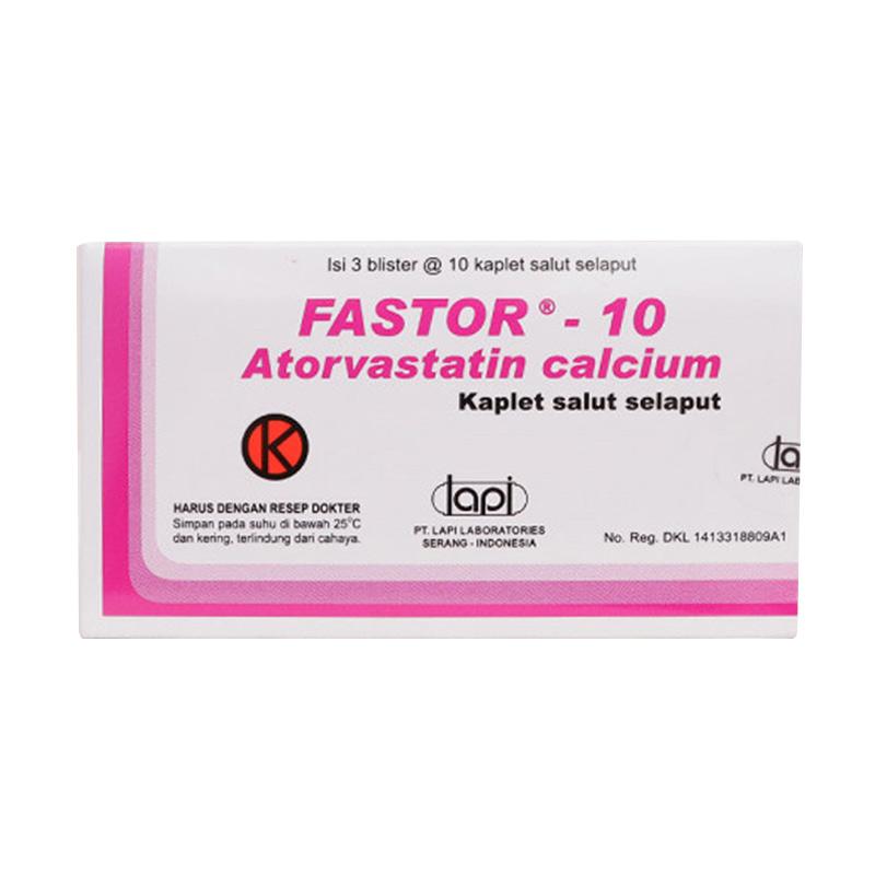 lapi fastor 10mg obat resep dokter 1 strip 10 tablet