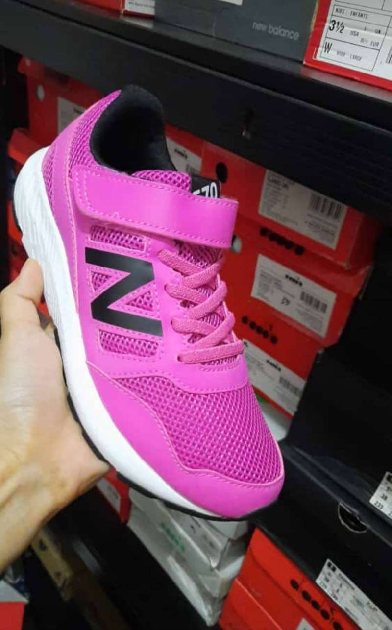 Jual [ORI] SEPATU ANAK NEW BALANCE 570 WIDE FUCHSIA RUNNING SHOES YT570PW W  di Seller Rengo Shop - Kota Jakarta Barat, DKI Jakarta | Blibli