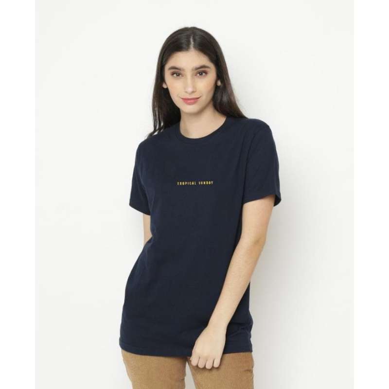 Jual Erigo T-Shirt Tropical Sunday Navy 