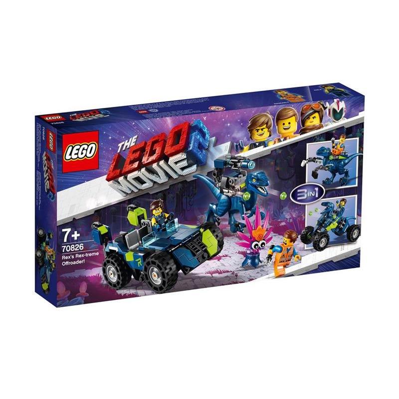 LEGO Movie 70826 Rex’s Rextreme Offroader Blocks Stacking Toys