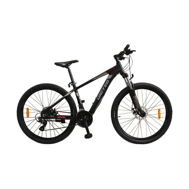 Promo United Monanza 4.0 Sepeda MTB - Black di Seller Victoria Indonesia -  Kab. Bekasi, Jawa Barat | Blibli