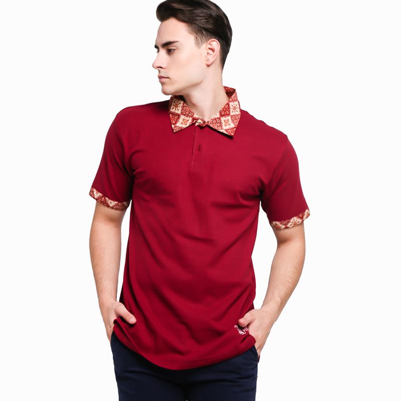 batik polo shirt