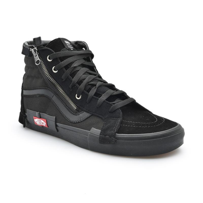 vans sk8 hi full black