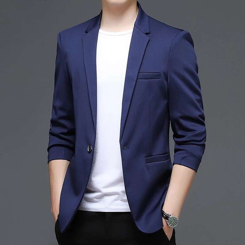 Promo BLAZER PRIA SLIMFIT NAVY SEAN NIKAYU TWIST PREMIUM ORIGINAL