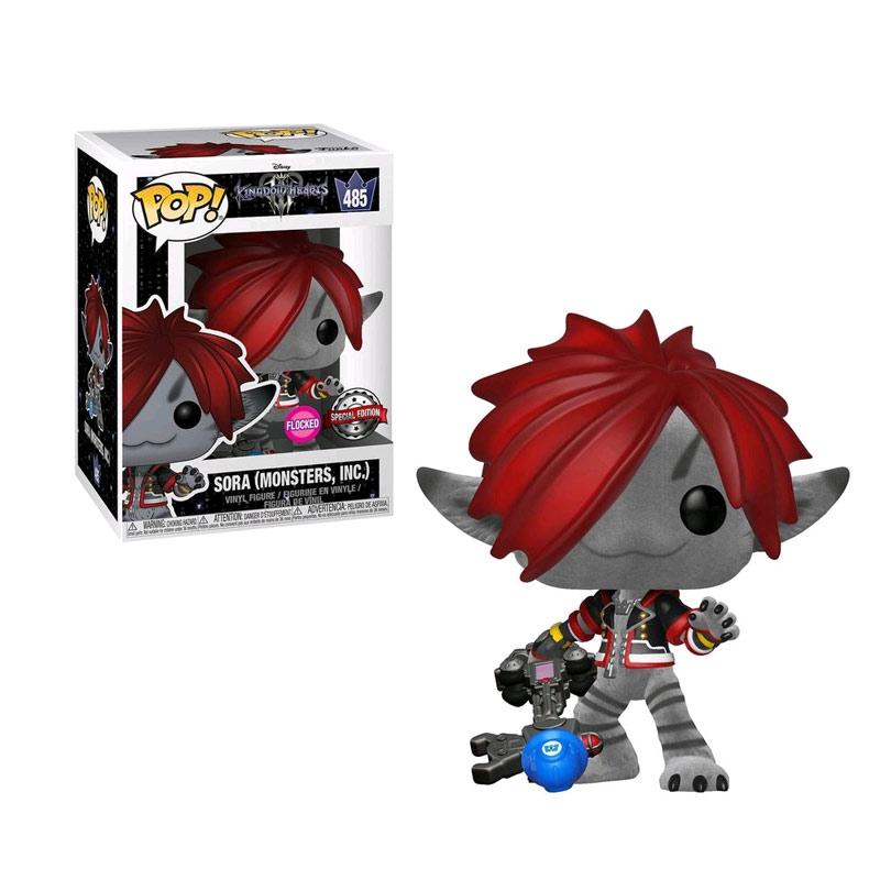 Funko POP! Kingdom Hearts Sora Monsters Inc Vinyl Figure [Flocked/  Exclusive]