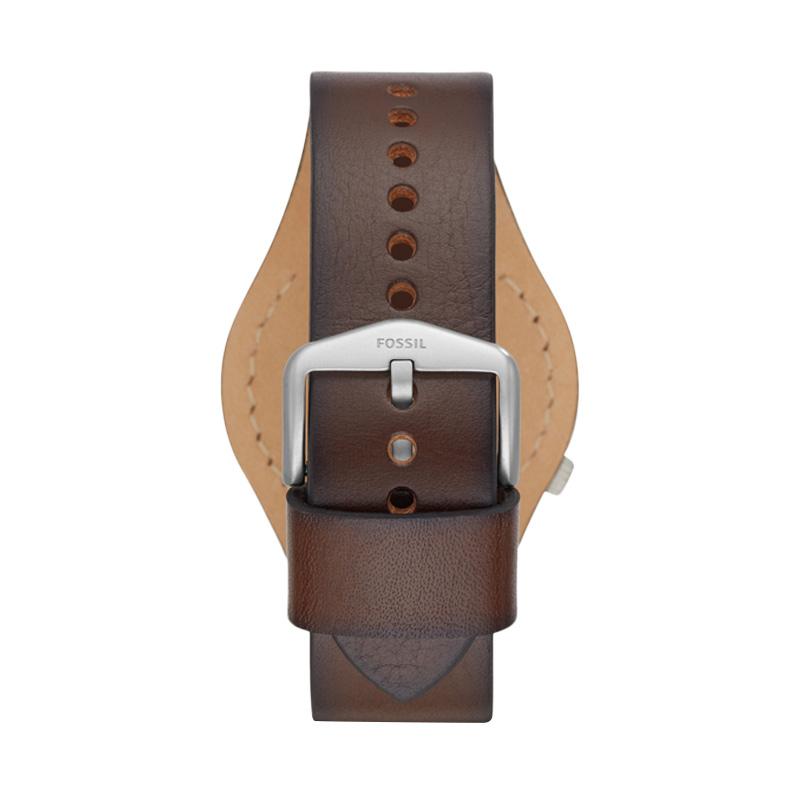 Promo Fossil Barstow Three-Hand Leather 