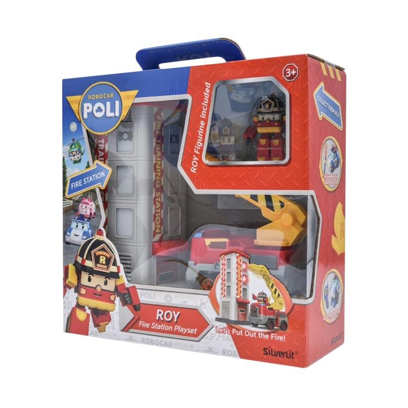 fisher price fire station and engine playset