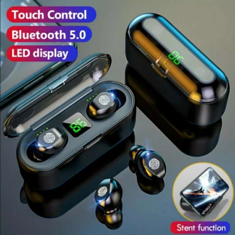 Jual TWS Earphone || Shark Series F9-5 