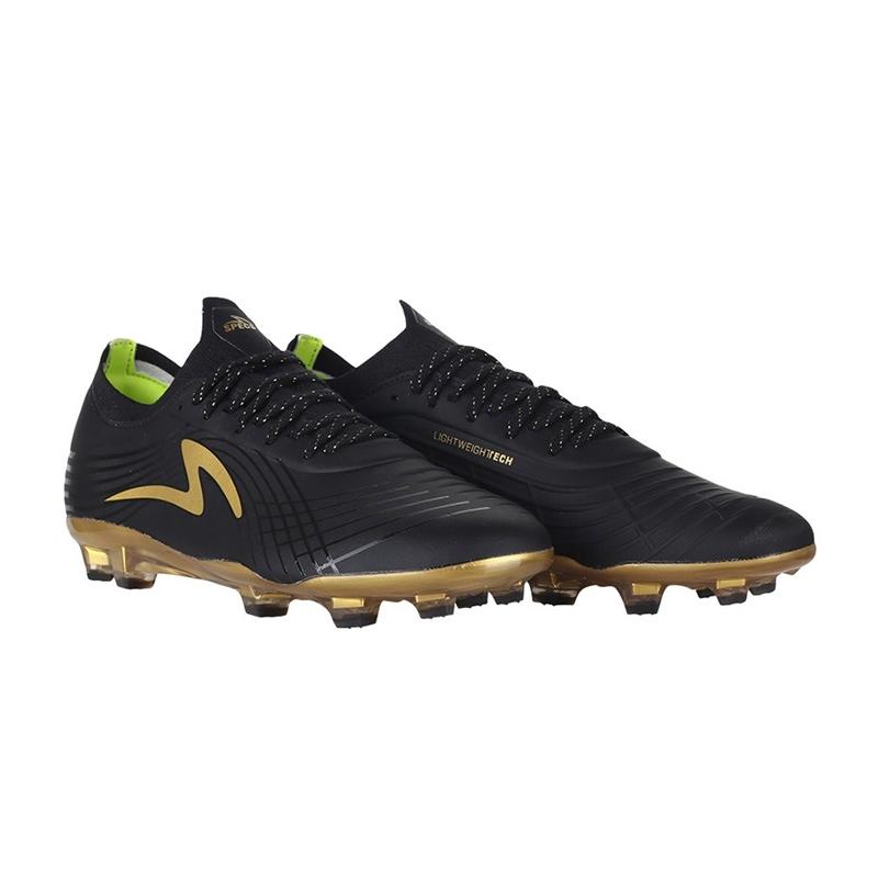 Jual Specs Accelerator Lightspeed Soccer Football Sepatu Sepakbola Black Gold Online Oktober 2020 Blibli Com