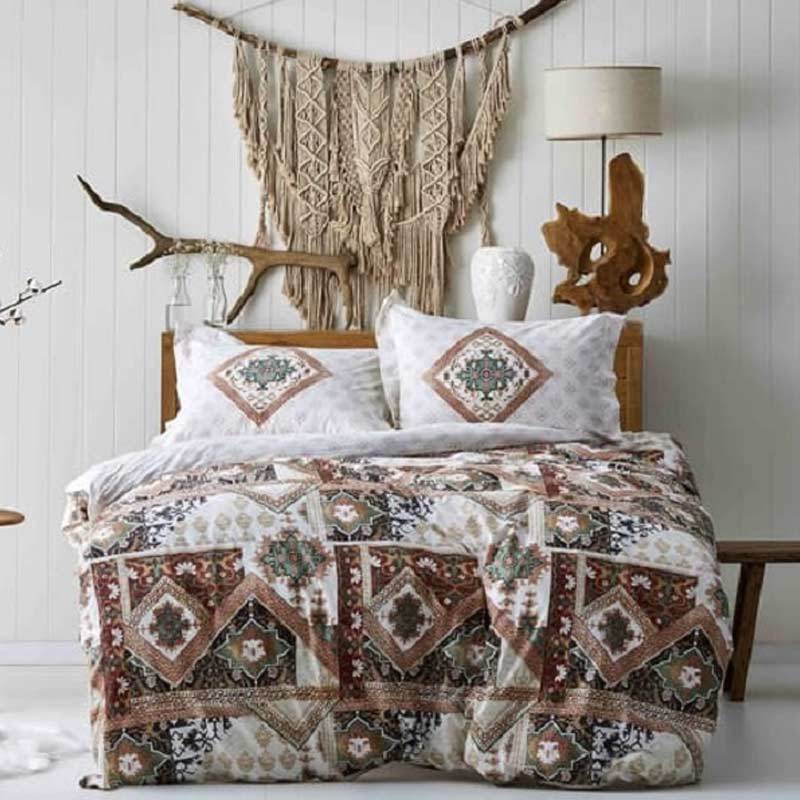 Jual Karaca Indonesia Home Alondra Tile Ranforce Double Linens Set Bed Cover Online Oktober 2020 Blibli Com