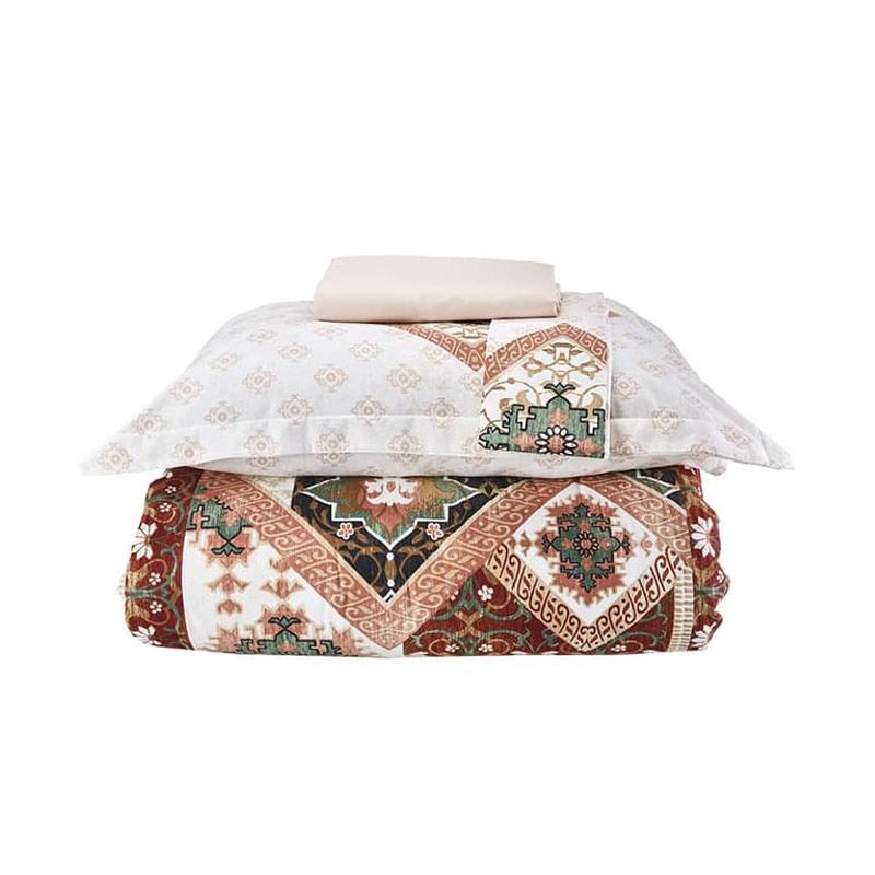 Jual Karaca Indonesia Home Alondra Tile Ranforce Double Linens Set Bed Cover Online Oktober 2020 Blibli Com