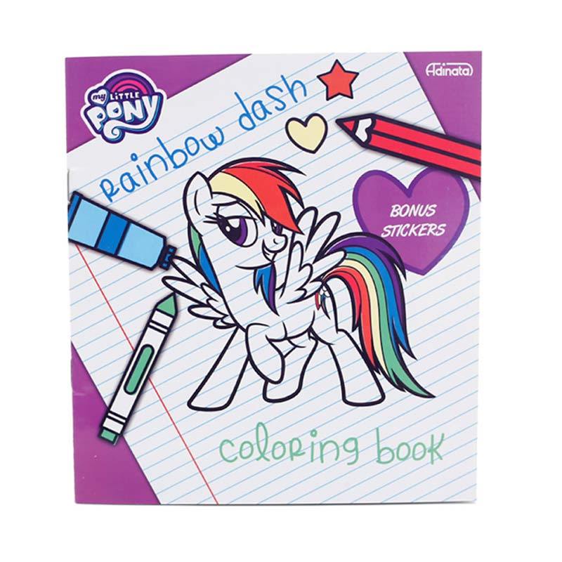 Jual My Little Pony Rainbow Dash Coloring Book S Online Februari 2021 Blibli
