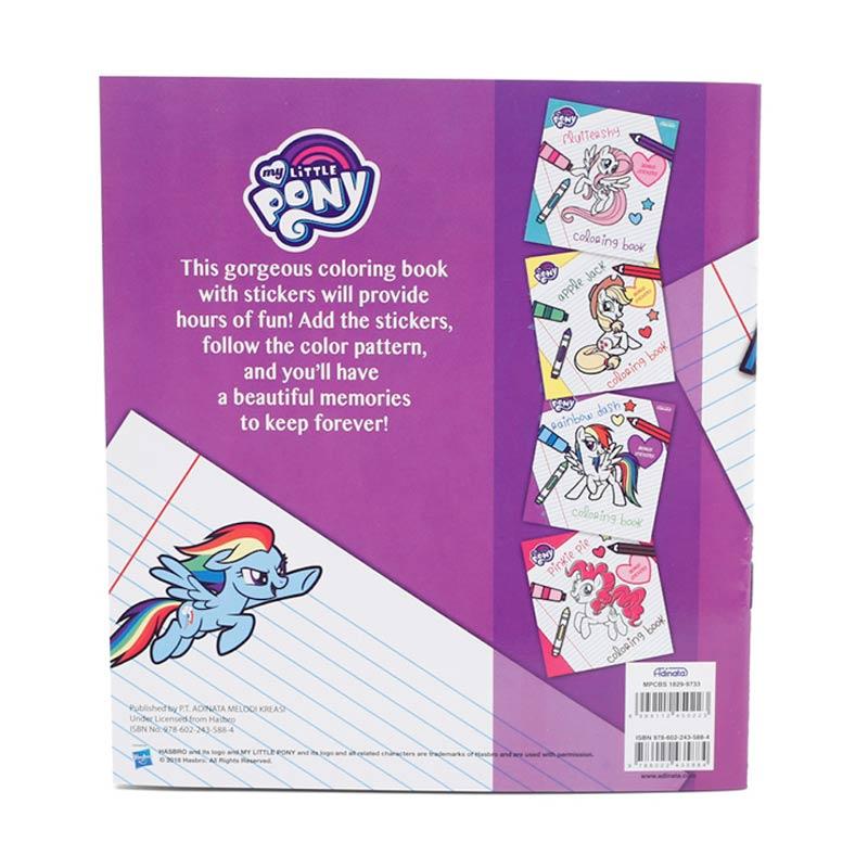 Jual My Little Pony Rainbow Dash Coloring Book S Online Agustus 2020 Blibli Com