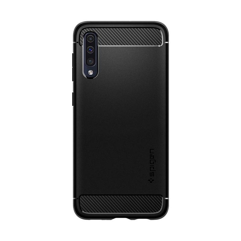 Jual Spigen Carbon Fiber Rugged Armor Soft Case Casing For Galaxy A50 Online Januari 2021 Blibli