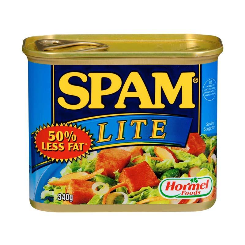 HORMEL SPAM LITE Spiced Ham Makanan Kaleng [340 g]