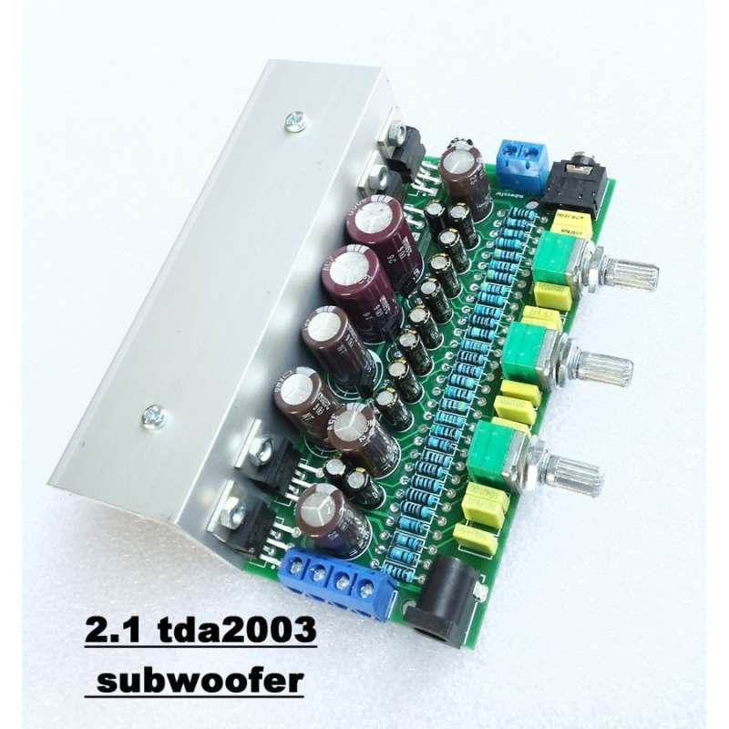 Modul TDA2003 2.1 10 Watt Plus Subwoofer 18 Watt Power Amplifier