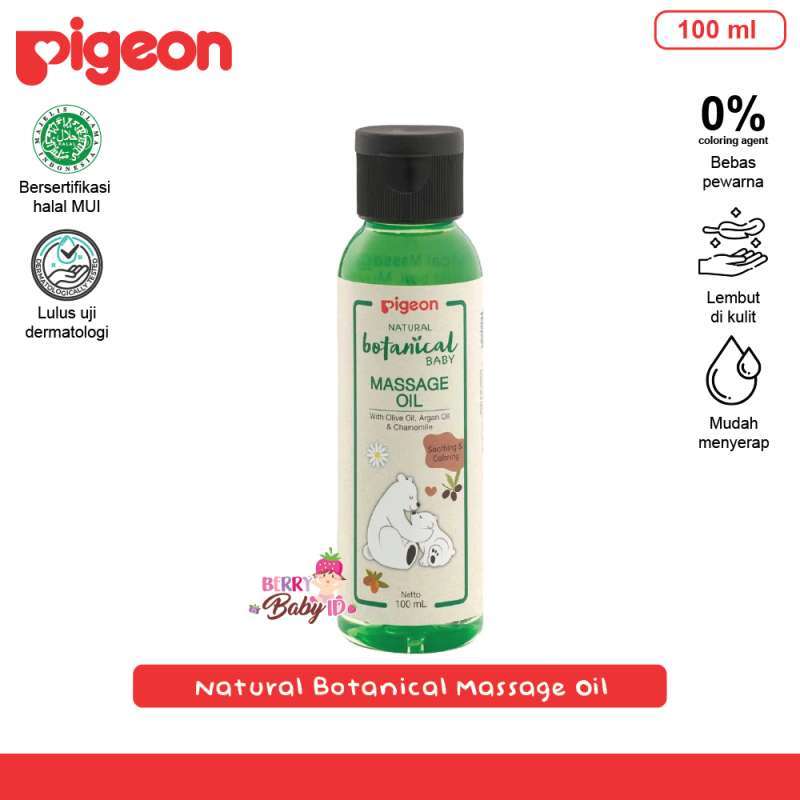 Pigeon baby 2024 massage oil