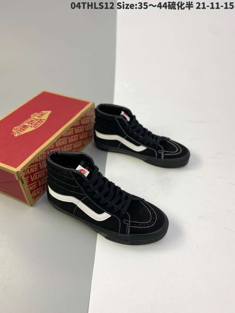 Jual Vans vault og sk8 hi LX all black 