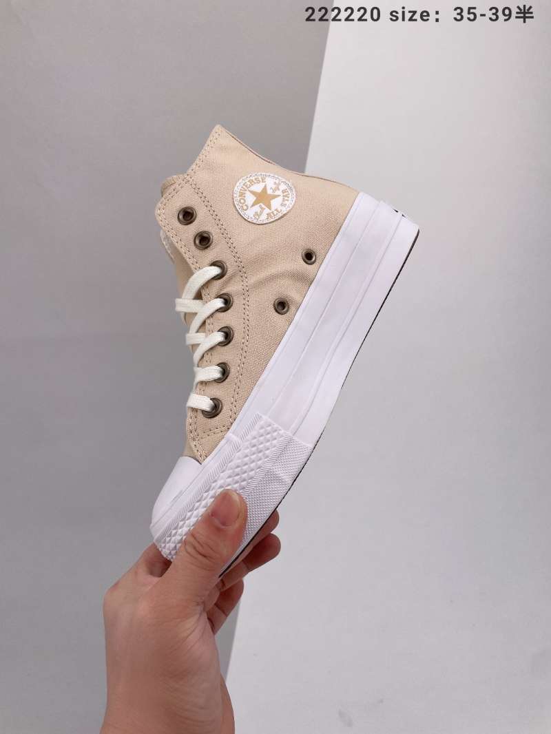 thick bottom casual canvas shoes 