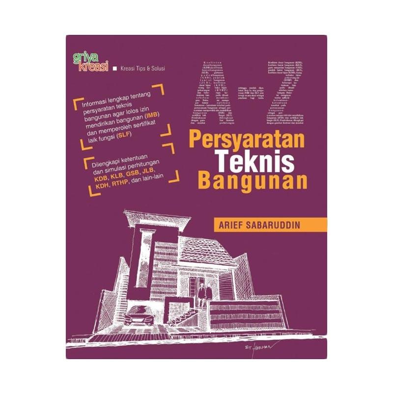 Jual Griya Kreasi A Z Persyaratan Teknis Bangunan Buku Online Oktober 2020 Blibli Com