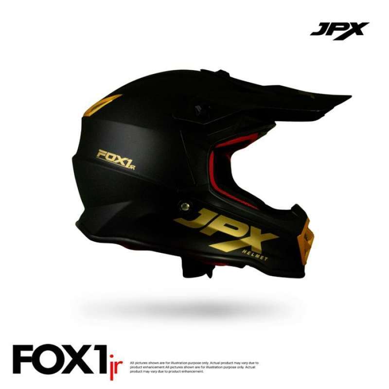 Helm Anak JPX Cross Full Face JR (Kids) Solid