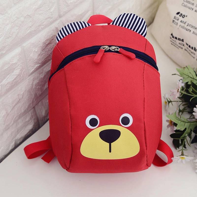 JCBD 2 in 1 3D Plush Toy Bear Detachable Backpack for Toddler Girls Lunch Bag Travel