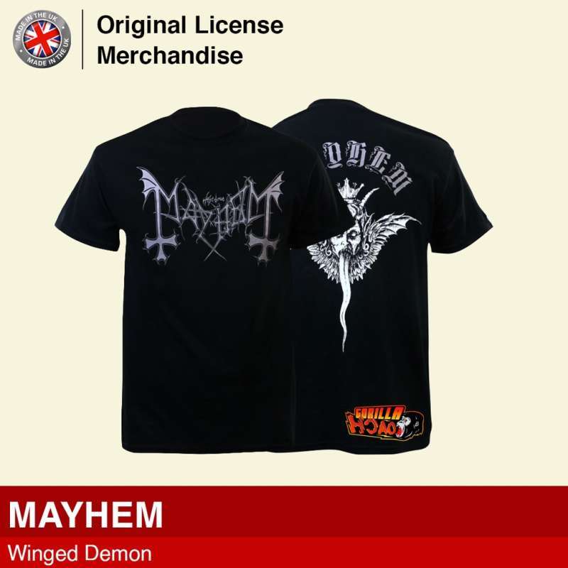 MAYHEM Winged Demon Kaos Band Musik 