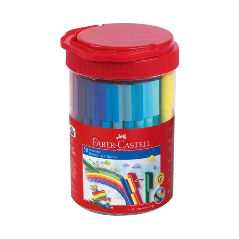 Jual Faber Castell Sd124 Connector Pen For Kids 50 Warna Murah Desember 2020 Blibli