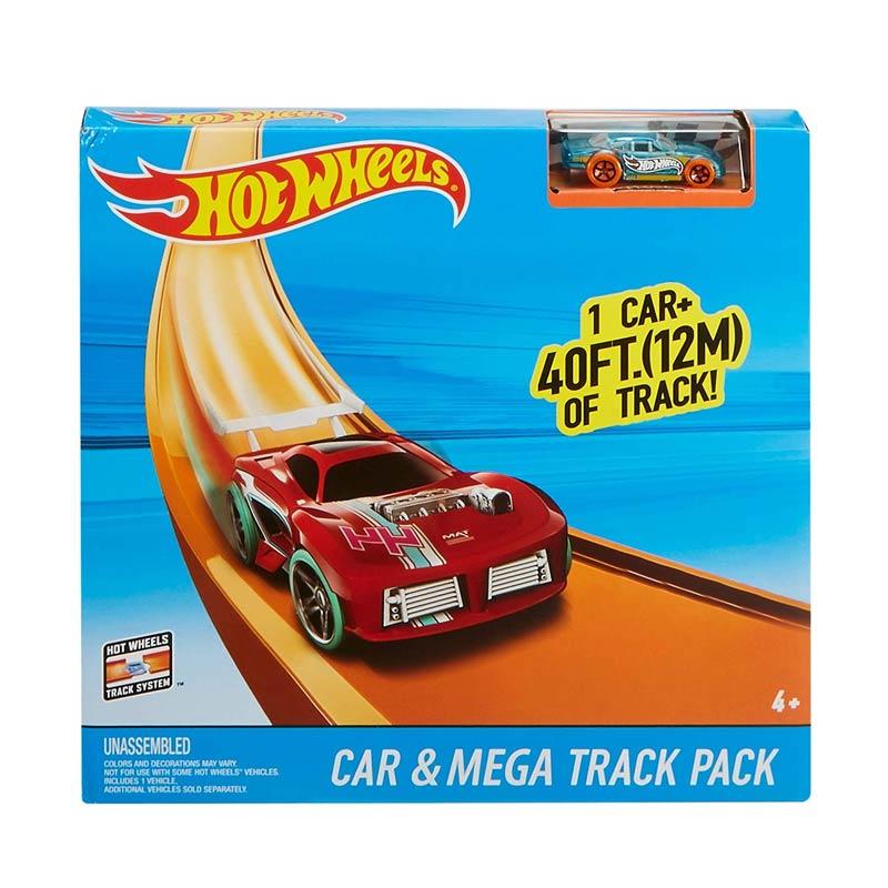 Jual Hot Wheels Track Builder Car Mega Track Pack Track Builder