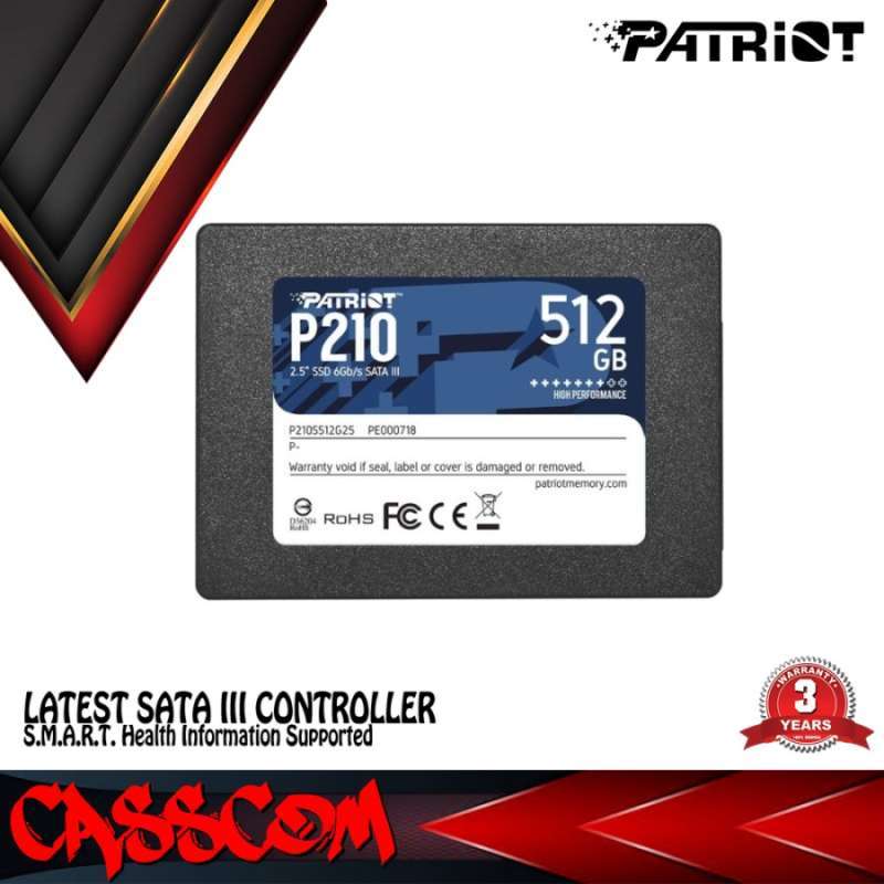 512gb Sata Iii P210 512gb Jual Patriot P210 512gb Sata Iii Ssd Di