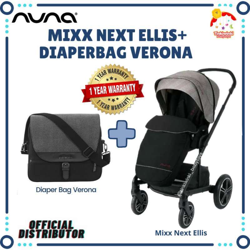Nuna diaper 2025 bag verona