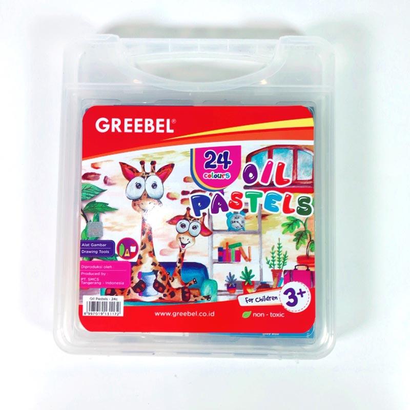 Jual Greebel Oil Pastel 24c Crayon 24 Warna Online Mei 2020