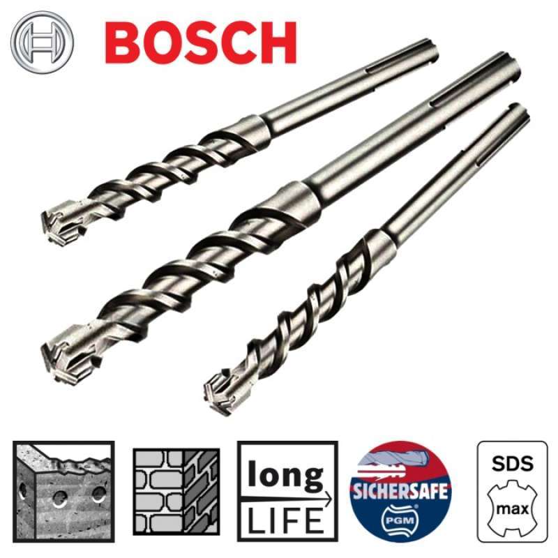 Jual New BOSCH SDS MAX-4 25mm X 200mm panjang 320mm - 2608685868 original  bosch di Seller Soko Mega Mall - Kota Jakarta Pusat, DKI Jakarta | Blibli
