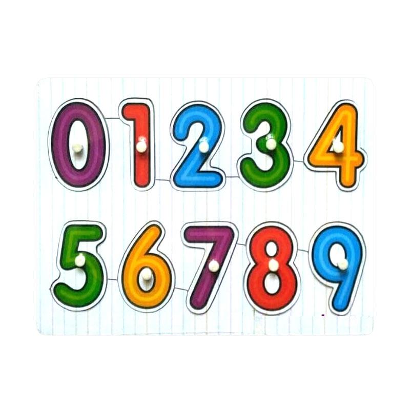 Jual Oem Puzzle Kayu Angka 0 9 Mainan Edukasi Anak Online Desember 2020 Blibli