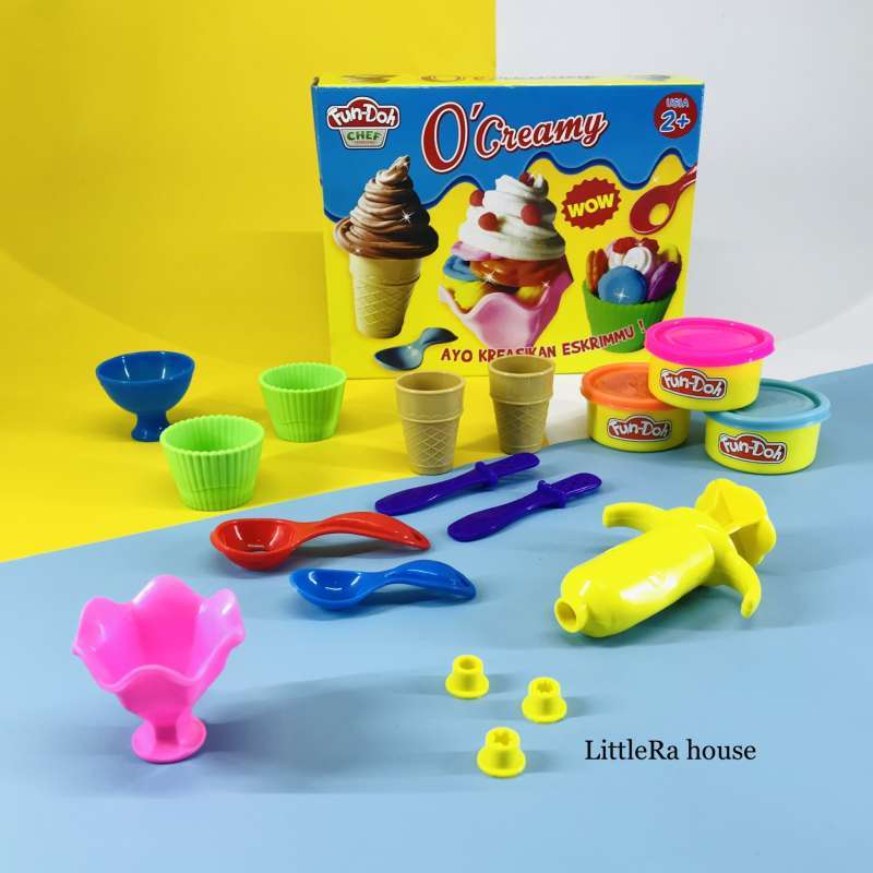 Jual Play-Doh Mini Ice Cream Playset Mainan Playdoh Anak di Seller