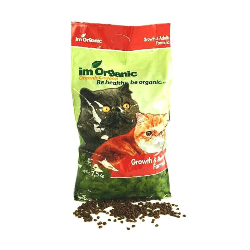 Jual Im Organic Growth Adult Makanan Kucing Dewasa 7 5 Kg