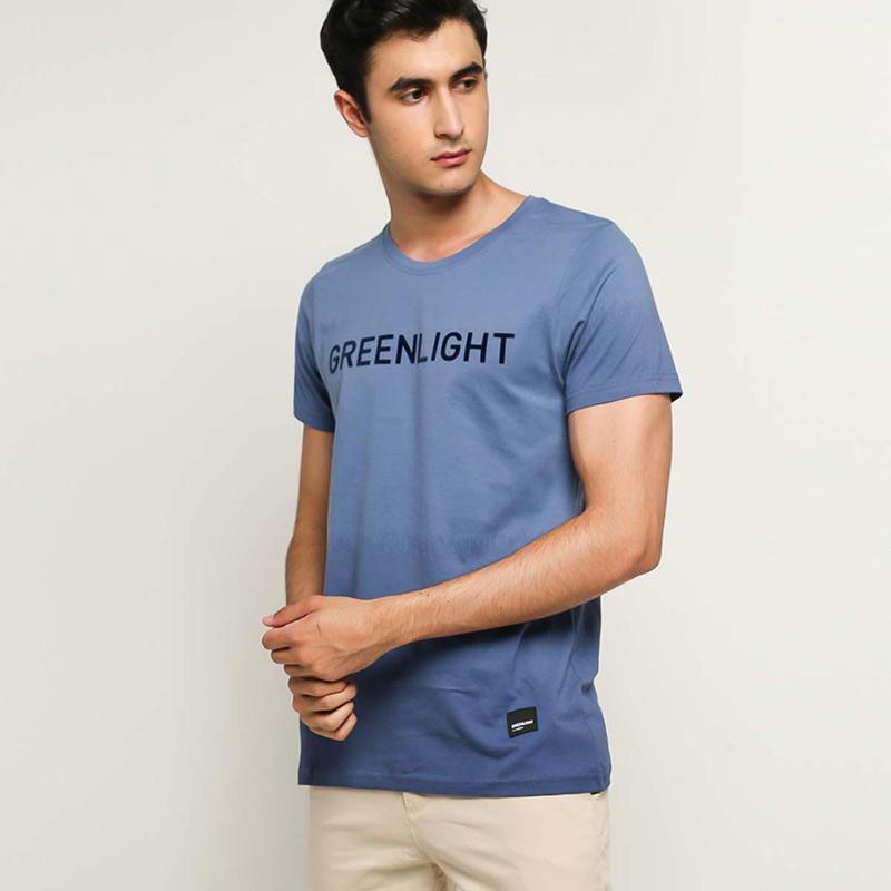 Jual Greenlight Men T Shirt Blue 293111912 Murah Maret 2020