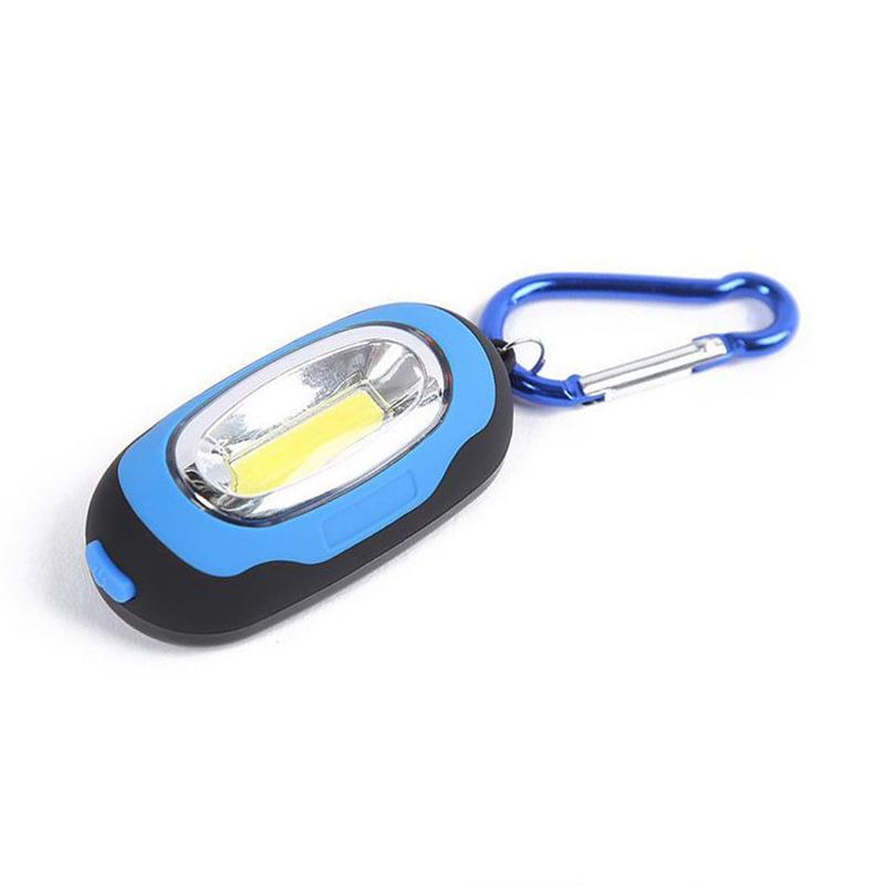 Jual Eds Mini 3 Modes Portable Cob Led Keychain Flashlight