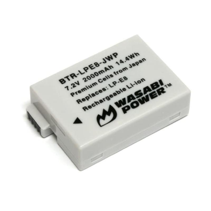 X2 Batterie LP-E8 patona premium per canon eos 650d canon eos 700d da 1120 mah