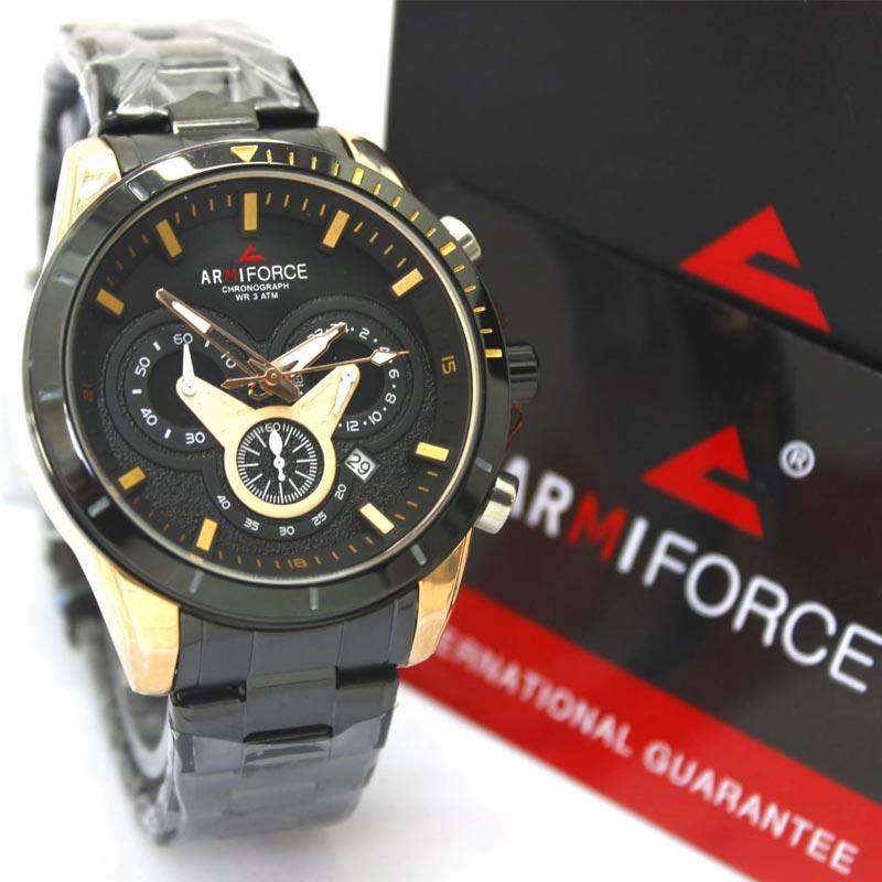 Promo Armiforce Chronograph Jam Tangan Pria original Af8005m Hrz205d45 Hitam Rose Gold Diskon 25 Di Seller Horizon Store Kranji Kota Bekasi Blibli