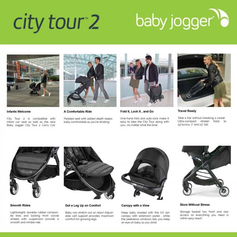 jual baby jogger city tour