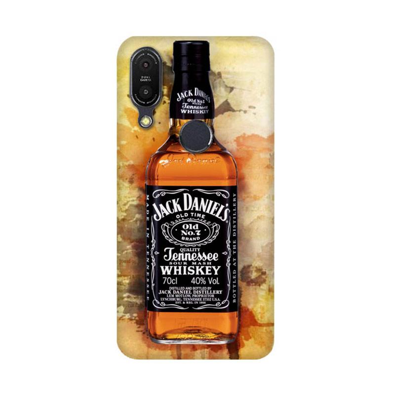 Hardcase Casing Custom Asus Zenfone Max Pro M1 jack daniels drinks W4917  Case Cover