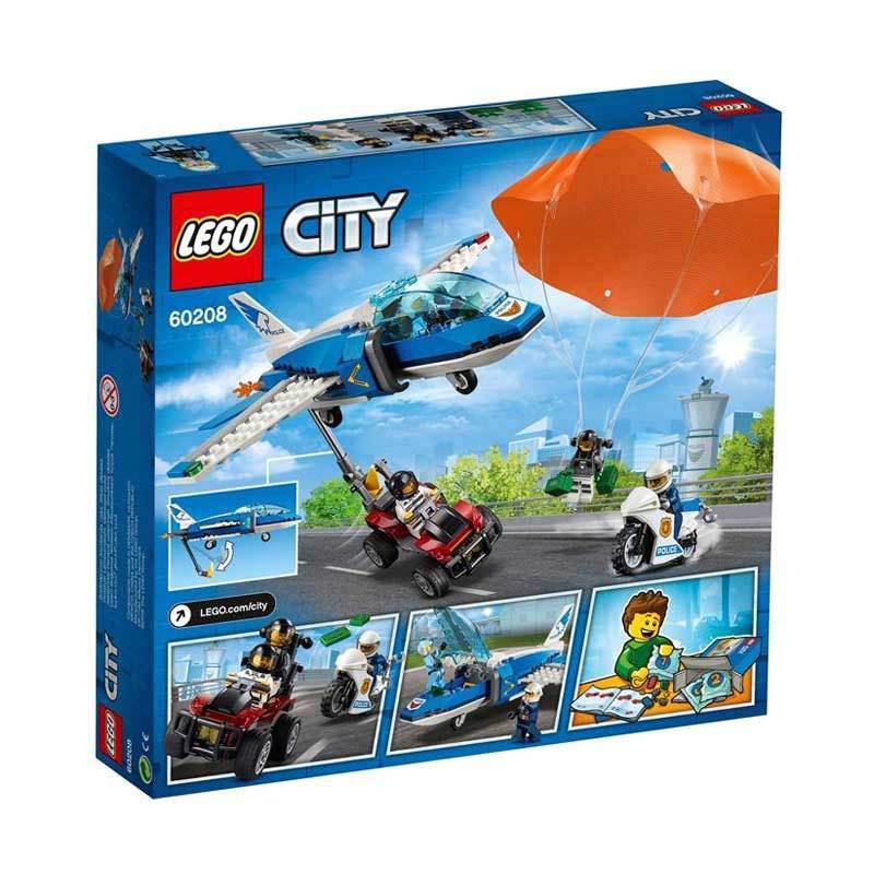 Jual Lego City Sky Police Parachute Arrest 60208 Online Oktober 2020 Blibli Com