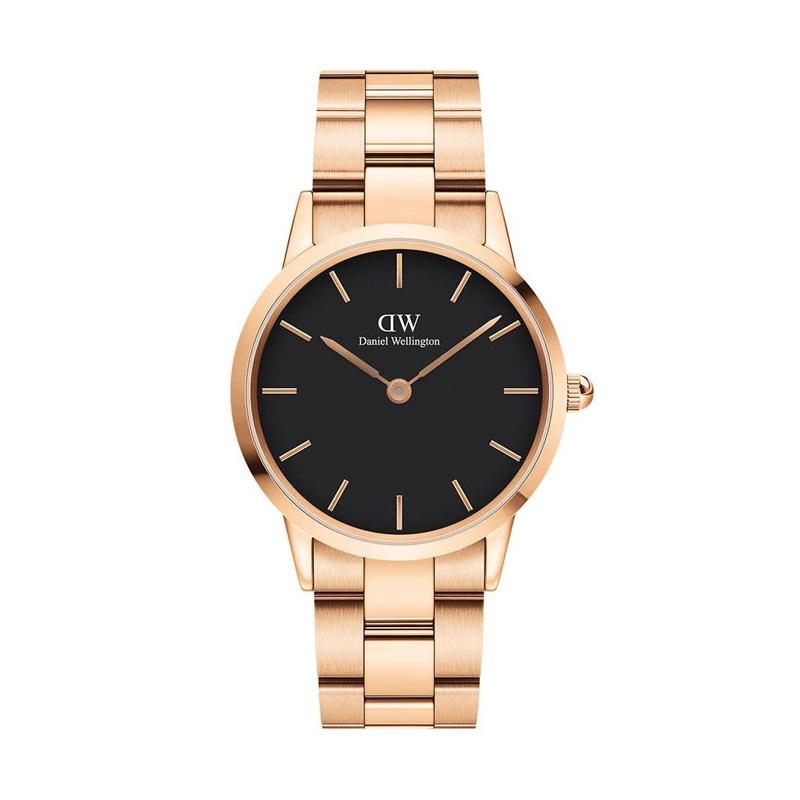 Daniel Wellington Iconic Link Jam Tangan Wanita 36mm Rosegold