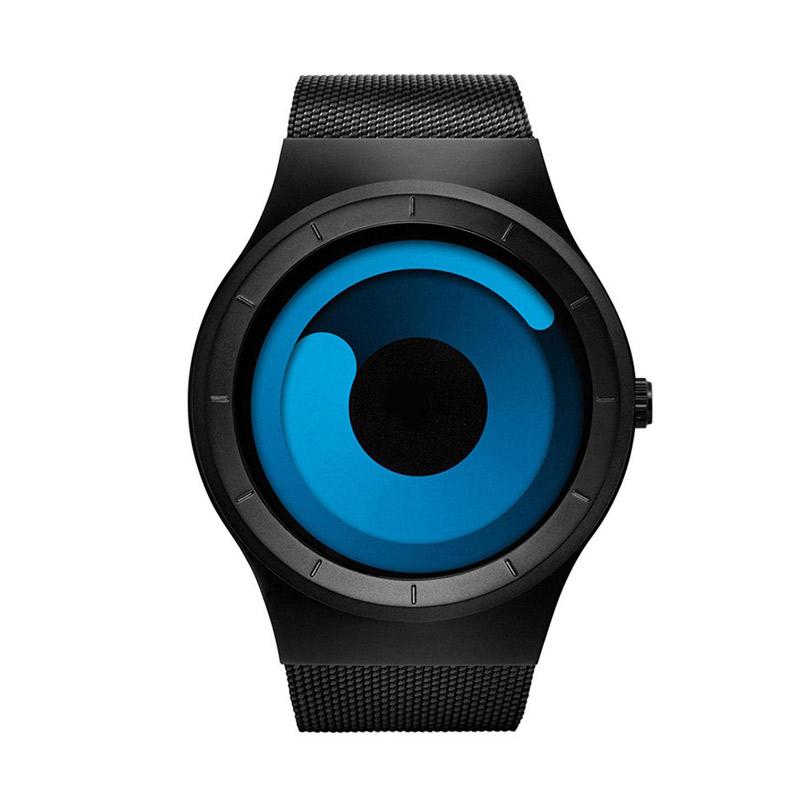 Jual Best Fashion Men S Quartz Watch Stainless Steel Mesh Belt Online November 2020 Blibli