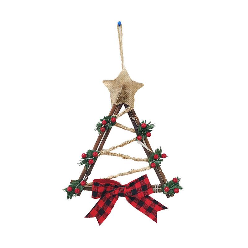 Jual Bluelans Triangular Bowknot Led Light Christmas Garland Wall Hanging Decor Online November 2020 Blibli Com