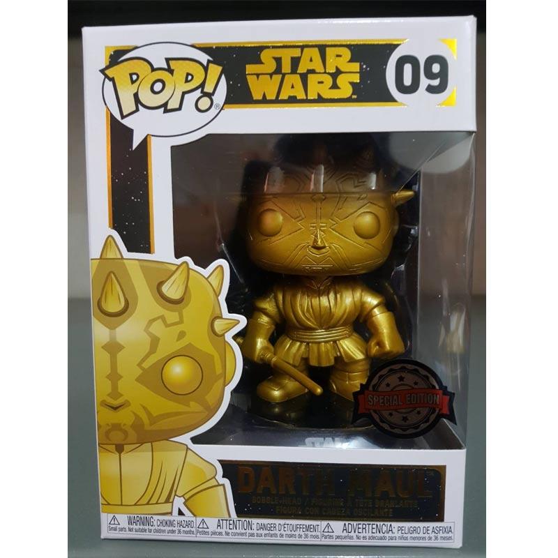darth maul funko pop gold