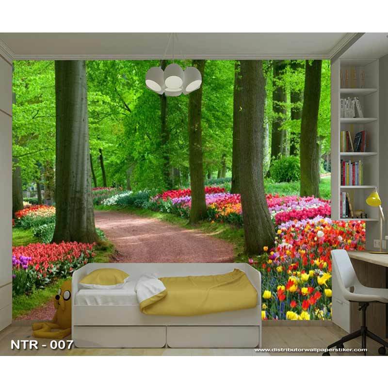 Jual Luxurious Ntr 007 Motif Nature 3d Custom Wallpaper Online September 2020 Blibli Com