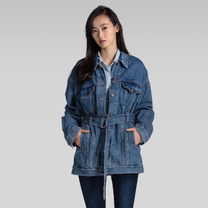 Levis belted trucker jacket best sale